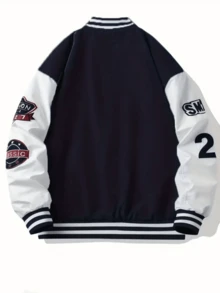 Men Jackets And Coats - Black - View 2