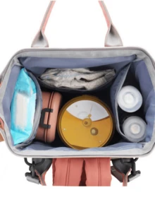 New Stylish Large Capacity Mommy Bag, Portable Multi-Pocket Design, Versatile Tote Backpack Suitable For Various Occasions, Fashion Women Shoulder Bag - Multicolor - View 7