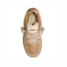 UGG Lowmel Girls' Grade School Shoes Suede Canvas Sneakers - 沙/沙 - 查看 4