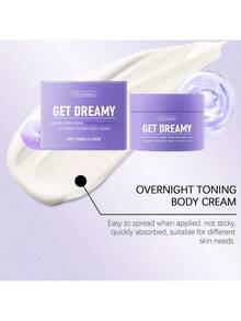 GET-DREAMY - Night Firming Cream, Abdominal Moisturizer - Women's Body Firming Cream - Works Overnight To Smooth And Firm Skin, Helps Improve The Appearance Of Sagging Skin, Firming Cream - Body Care Cream - View 6