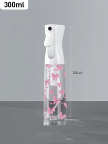 Bow Decor Transparent PET Refillable Travel Spray Bottle, Multi-Purpose Fine Mist Sprayer Bottle, Suitable For Travel And Business, Can Be Used As Makeup Remover Spray, Reusable Hair Mist Bottle, Continuous Spray Bottle, Also For Hair Styling, Cleaning, Plant Misting And Facial Hydration - Multicolor - View 17