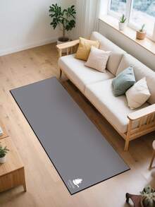 1入組矽膠廚房地墊，具有精緻的純色設計，防疲勞和緩衝，吸水快乾，底部有防滑橡膠，適用於廚房、浴室、門廳、洗衣間等場所，裝飾房間