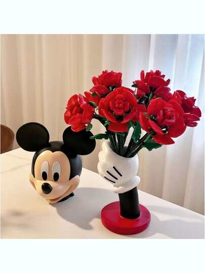 A Must-Have For Fans, The Mickey Glove Creative Vase Decoration, A New Home Product, An Artistic Decoration For Figure Collectors, A Cute Decoration For The Bedroom, A Birthday Gift For Best Friends And Pals, Suitable For Multiple Scenarios, Perfect For Gifting Or Personal Use, A Christmas Gift, A Holiday Gift