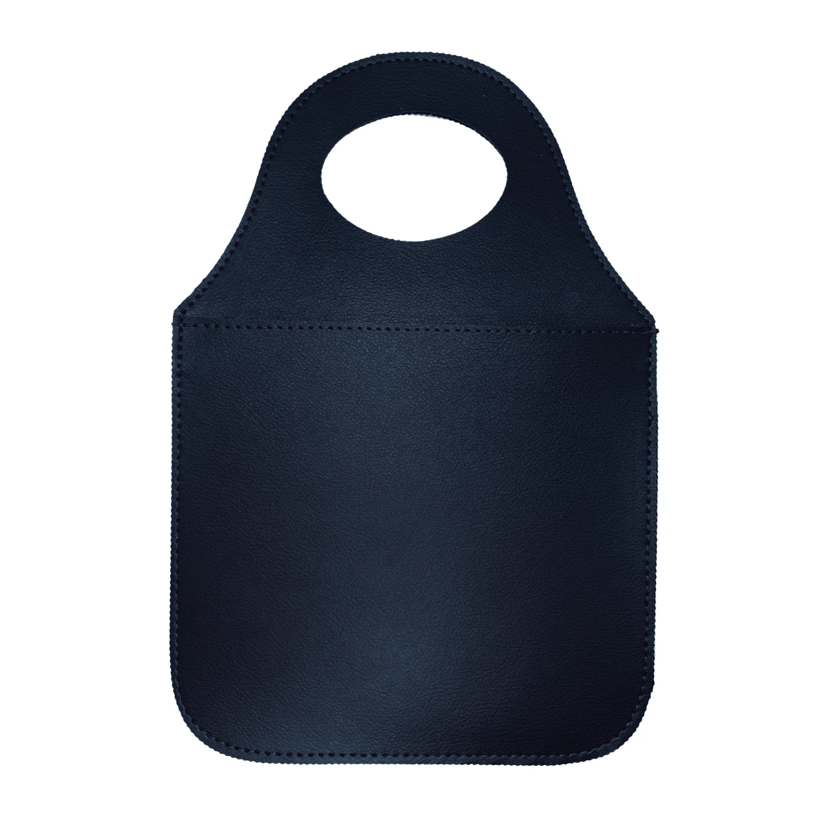 Lixeira Para Carro Couro  Universal - Azul - Visão 1