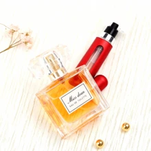 1PC Women's Perfume Sweet Body Spray With 5ml Self-Pump Perfume Bottle, Pink Penoy And Apricot Fruit Sicilian Orange Perfume Long-Lasting Spray, Perfect For Mother's Day, Birthday Party, Wedding, Summer Vacation Beach Outdoor Sports Christmas Gift. - 黃色 - 查看 6