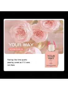 8 ml Diffuseur de parfum d'aromathérapie pour voiture, convient pour la conduite quotidienne, les voyages, un rafraîchisseur d'air pour voiture charmant, un design nordique élégant, une décoration de voiture féminine élégante, parfum végétal, le cadeau parfait pour votre petite amie, apportant une fragrance de longue durée - Multicolore - Voir 10