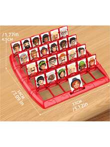 谁？圣诞节生日礼物游戏，96张卡片互动逻辑推理派对游戏，成人和朋友的趣味万圣节派对活动 - 猜我是誰(雙人對戰桌遊) - 查看 10