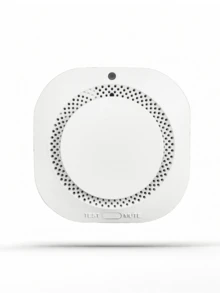 1pc 85dB Wireless Smoke Alarm Detector With LED Alarm Light, Fire Smoke Sensor, Low Battery Warning, Test/Silence Button, Easy Installation, Suitable For Home, Warehouse, Hotel, Factory, Commercial Building, Office, Shopping Mall Fire Protection - White - View 11