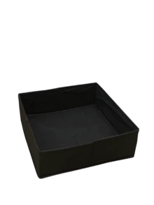 Multi-Piece Non-Woven Fabric Storage Boxes, Lidless Underwear Storage Boxes, Foldable Organizer Bags For Storing Cosmetics, Tissues, Remote Controls, Stationery And Other Small Items, Suitable For Living Room, Bedroom, Closet, Various Sizes Available