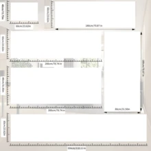 Tappeto passatoia lavabile in stile orientale, tappeto passatoia lungo blu per bagno, tappeto passatoia tradizionale a basso pelo e ampio per ingresso e corridoio, (Blu)