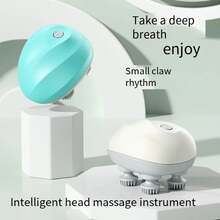 Electric Head Massager, All-Round Massage, USB Charging, 360° Head Massage, Dragon Claw Massage, The Most Ideal Holiday Gift - Multicolor - View 5