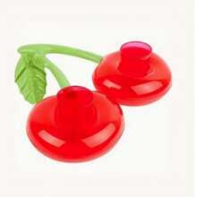 1pc, Cherry Shaped Double Floating Cup Holder, Inflatable Pool Beverage Float, Suitable Pool Parties And Entertainment, Pool Party Partner - 1pcs - 查看 2