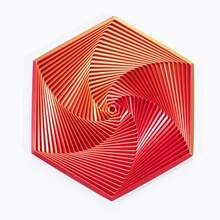 3D Printed Expanded Sensory Fidget Star, Fractal Fidget Hexagon With Handles, Honeycomb Whirling Spiral Design, Stress Relief Whirling Spiral - Multicolor - View 20