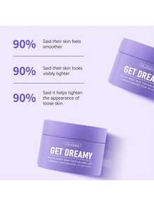 GET-DREAMY - Night Firming Cream, Abdominal Moisturizer - Women's Body Firming Cream - Works Overnight To Smooth And Firm Skin, Helps Improve The Appearance Of Sagging Skin, Firming Cream - Body Care Cream - View 9