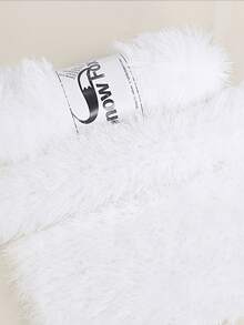 500克/包 人造毛绒纱线，手工睫毛纱线，适合编织外套、睡衣、围巾、帽子、披肩、背心等，蓬松柔软，100%涤纶材质。 - 彩色 - 查看 16