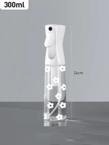 Floral Patterned Transparent PET Refillable Travel Spray Bottle, Multi-Purpose Fine Mist Sprayer Bottle, Suitable For Travel And Business, Can Hold Makeup Remover, Reusable Hair Gel, Continuous Spray For Hair Styling, Cleaning, Plant Essence, Facial Moisturizing, Etc. - Multicolor - View 15