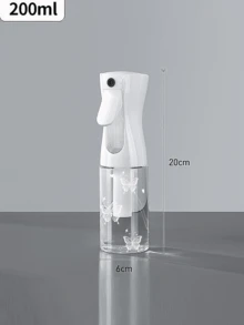 蝴蝶图案可重复灌装透明PET旅行喷雾瓶，多用途细雾喷雾瓶，适合旅行和商务出行，可装卸妆液、可重复使用的发胶，持续喷雾，适用于头发造型、清洁、植物精华、面部保湿等。 - 彩色 - 查看 13