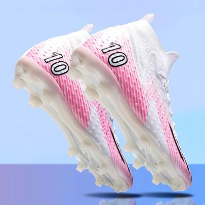 Korki piłkarskie męskie Korki piłkarskie dla uniseksu-dorosłych Wysokie kolce Buty dla młodzieży Lekkie profesjonalne buty treningowe Turf Outdoor Athletic Sneaker