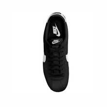 Nike Cortez Men's Classic Sneakers Vintage Running Shoes Casual Sneakers - Black/White - 查看 3