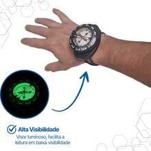 Bússola De Pulso Para Mergulho Fun Dive Alta Precisão - D - Visão 4
