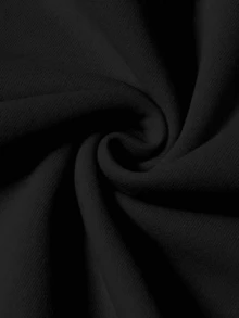 Replay Black Funny Hoodies Polyester For Men Casual Sporty Style Cool Hoodies , Funny Hoodies , Sweatshirt - 黑色 - 查看 6