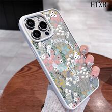 Colorful Small Florals This MagSafe Magnetic Phone Case, Compatible With IPhone 17/Air/16/15/14/13/12 Pro/11/XS Plus Max/ S22/S23/S24/S26, Features A Stylish And  Pattern Design. Available In A Variety Of Colors, This Classic, Shockproof Hybrid Case Makes  Gift For Friends And Family For Halloween, Christmas, And Thanksgiving. - Hồng - Xem 6