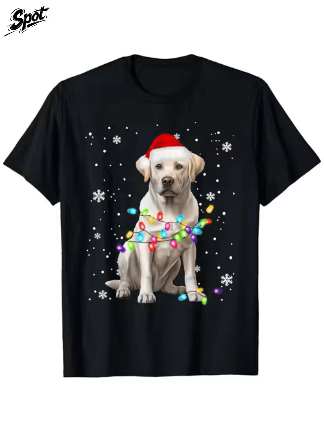 100% Cotton Crew Neck Short Sleeve Tee |Women's T - Shirt With Labrador ...