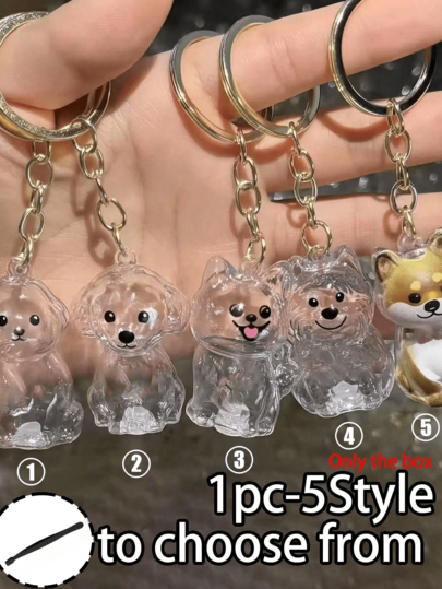 1pc Mini Pet Hair Storage Box, Transparent Cat Hair Storage Box Pendant, Dog Hair Collector Keychain, Transparent Hair Storage Box, Cat Hair Storage Bottle Keychain, Cute Animal Hair Storage Pendant, Bag Pendant, Dog Hair Storage Capsule, Car Keychain, Mobile Phone Pendant, Best Gift For Pet Lovers, Creative Gifts For Lovers, Friends, Family, Teachers, Must-Haves For Back-To-School Season, Festival And Anniversary Gifts (Only Box) Car Accessories Goth Y2k