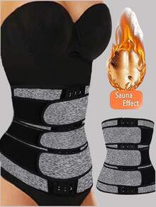 可调节紧胸束腰带，吸汗腰部训练器，健身背部支撑，男女适用