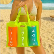Women Tote Bags - Màu xanh chanh - Xem 2