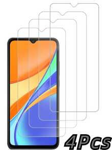 Four-Pack Phone Screen Protectors, Bubble-Free And White Film-Free, Full Coverage, Easy To Clean, Drop-Proof And Explosion-Proof, Four-Pack For A More Affordable Price. "Screen Protector/Phone Screen Protector/Tempered Glass"