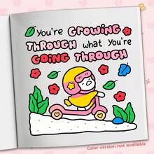 1pc (21cm*21cm) Adult Coloring Book, Thick Non-Transparent Paper, Clear Lines, Easy To Color, Suitable For Gatherings With Friends, Cute Animal Themes, Self-Care Scenes, And Inspirational Quotes For Relaxation And Creative Escape, DIY Coloring To Cultivate Thinking Skills, Autumn Stationery, School Supplies, Art & Painting Materials, Christmas