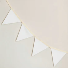 White With Cream Trim - Blanco con bies crema - Ver 9