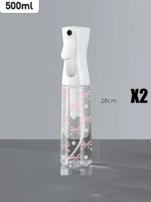 Sticlă de pulverizare de călătorie reîncărcabilă din PET transparent cu model de margarete, sticlă de pulverizare cu ceață fină multifuncțională, potrivită pentru călătorii și afaceri, poate fi folosită ca spray demachiant, sticlă de pulverizare reutilizabilă pentru păr, sticlă de pulverizare continuă pentru coafarea părului, curățare, esență vegetală, hidratare facială etc. - Multicolor - Vizualizare 13