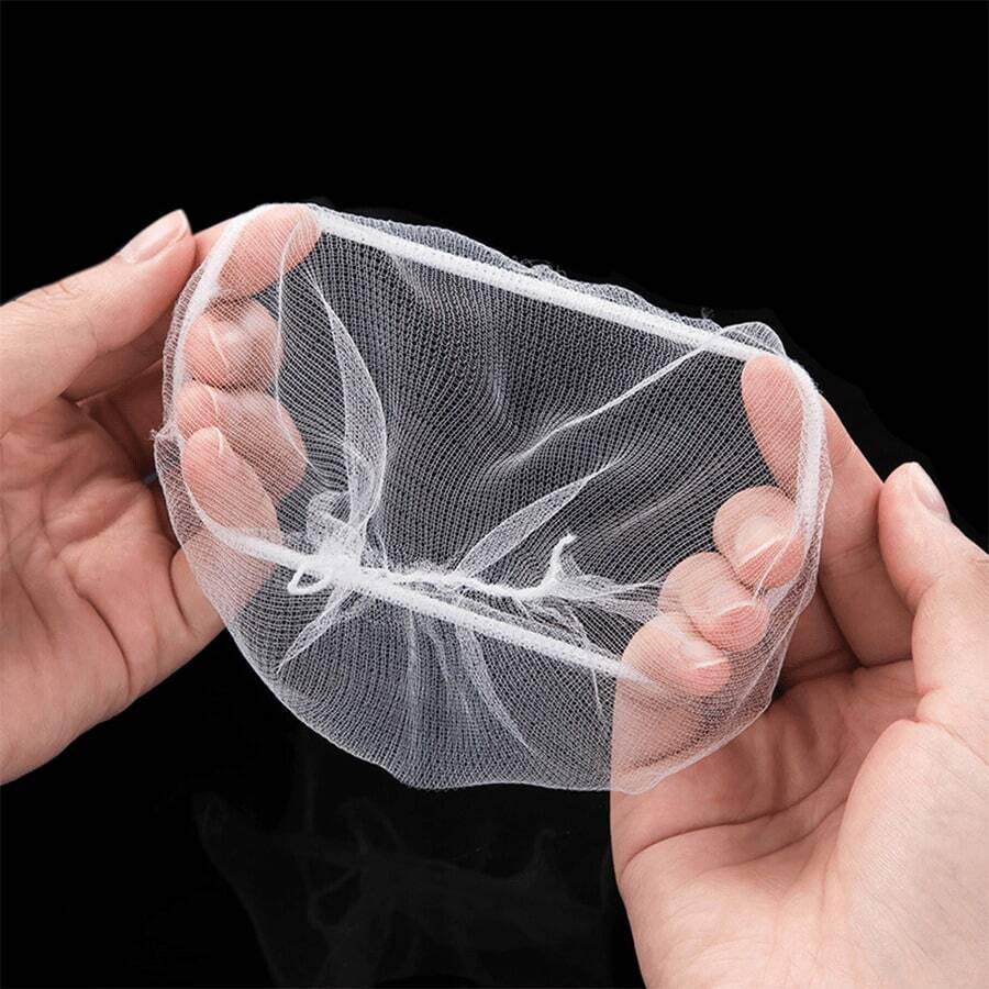 100pcs Disposable Kitchen Sink Filter - Fine Mesh Drainage Anti Clogging Bag, Essential For Easy Cleaning, Kitchen Drain Filter, Concealed Design, Washable Filter, Essential For Household Cooking Kitchen Items Kitchen Accessories Kitchen Tools