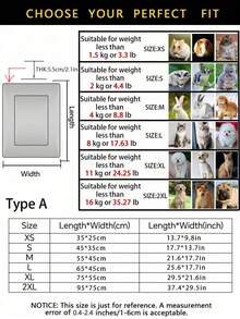 1 Piece Of Polyester Cute Wind Star Heart Bone Pattern Breathable And Washable Thick Pet Nest Mat Suitable For Small And Medium-Sized Cats And Dogs To Sleep In All Seasons (Suitable For Happy Dog Teddy/Teddy Bears, Not Suitable For Large Dogs)