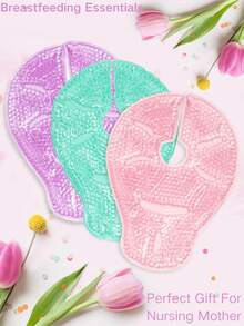 1 szt. Większy zestaw do terapii piersi, Wkładki laktacyjne rozgrzewające i chłodzące, Niezbędne akcesoria do karmienia piersią dla kobiet karmiących, Zestaw do regeneracji po porodzie, Wygodne dopasowanie, Wytrzymały materiał plastikowy, Idealny prezent po porodzie na Boże Narodzenie/Halloween, Prezent dla kobiet w ciąży. - Wielokolorowe - Zobacz 1