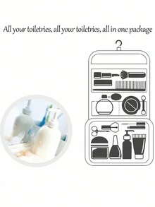 Bolsas de maquiagem para viagens de inverno, bolsas para guardar pincéis de maquiagem, bolsas impermeáveis para banheiro, bolsas de beleza portáteis, bolsas de mão, nécessaires para pendurar, bolsas para dispositivos eletrônicos, malas, bolsas para guardar produtos de cuidados com a pele. São ideais para armazenar batons, pincéis de maquiagem, canetas de maquiagem, sombras, espelhos, delineadores, gloss labial, escovas de dente, copos para escovar os dentes, sabonete, xampu, pentes, relógios, celulares, colares, joias e produtos digitais.