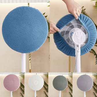 1 Electric Fan Dust Cover, Dust Bag Cover Bag, Universal Electric Vertical Floor Standing Fan Dust Cover Circular Washable Protector