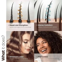 胶原蛋白和角蛋白发膜，修护干枯受损发质，恢复秀发活力，抚平毛躁，柔顺滋润秀发。 - 彩色 - 查看 4