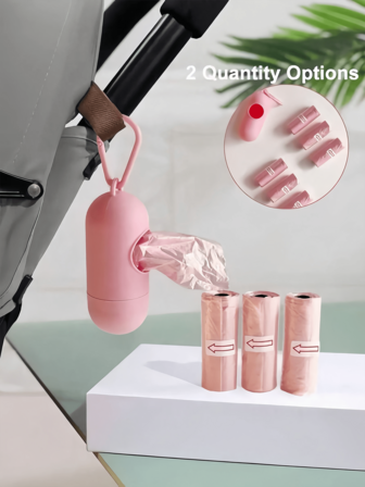 45pcs/3 Rolls Disposable Diaper Trash Bags + 1 Storage Box, Convenient For Outdoor Stroller, Car, Living Room, Bathroom Baby Care, Stroller Hanging, Christmas Stocking Gift For Kids, Diaper Bag