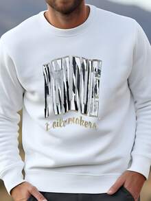 Mens Vintage Purdue University Hoodie:  Logo, Men's Fit M Sweatshirt - trắng - Xem 2