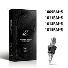 XNET Aurora 20pcs Mixed I-Type Tattoo Needles - Disposable Individually Packaged Silicone Needles, Smooth Ink, Precise Tattooing, Fashionable Design, Durable Structure - Grey - View 11