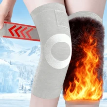 1pair,Outdoor Sports, Warm And Windproof In Autumn And Winter, With Thickened Rabbit Fur To Protect Knees, Warm And Cold Legs For Men And Women, Joint Protection For Cycling And Cycling In Autumn And Winter,Suitable For Individuals Weighing 110-140 Pounds