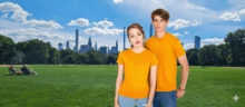 THEGEWA PACK OF 10 COLORFUL T-SHIRTS - MARNAULA - ASSORTED SIZES Plain All Regular Asymmetrical Spring Festival MULTICOLOR - trắng - Xem 9