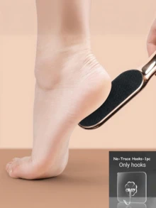 Veinsgrain 专业足锉 - 强力去茧器，浅米色硬质磨砂，防滑手柄，适用于家庭、沙龙、水疗中心、足部理疗 - 蓝色足部护理工具，令足部和腿部光滑柔软，足部护理产品，符合人体工程学设计，经久耐用，易于使用，结构坚固，适合水疗中心顾客使用。 - 彩色 - 查看 9