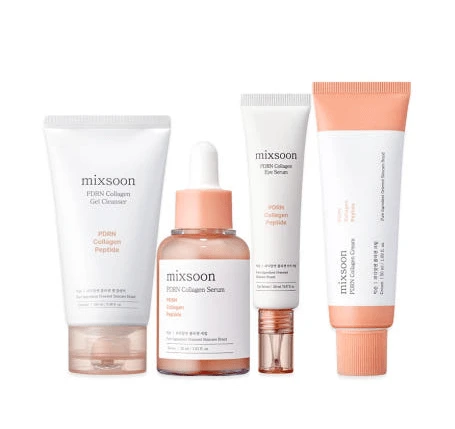PDRN 4-Step Skincare Set | Gel Cleanser 100ml + Cream 50ml + Eye Serum 20ml + Face Serum 30ml | Hydrating, Firming, Elasticity, Soothing Korean Skincare Routine - 單選 - 查看 1