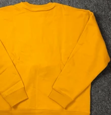 Adidas 女款春秋套頭運動休閒圓領衛衣，舒適百搭 HD2755 - 黃色 - 查看 4