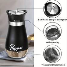 1set Spice And Seasoning Container Set, Rotating Tabletop Spice Rack With Jars, Spice Tower Organizer For Countertops Or Cabinets, Multifunctional Rotating Seasoning Jar Organizer, Kitchen Spice Storage Bottles, Kitchen Accessories - Multicolor - View 10