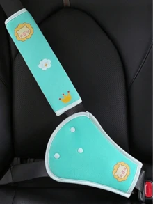 Car Seat Belt Clip, Children's Car Buckle, Webbing Buckle, Seat Buckle, Anti Stretch Neck And Abdomen, Seat Belt Limit Clip, Car Seat Belt Stop Adjustment Clip,Car Seat Belt Adjustment Anchor, Anti Pinch Neck And Shoulder Protection Limiter, Belly Protection Auxiliary Non Child Safety Seat,1set Car Safety Belt Adjuster & Positioner, Prevent Neck Choking, Adjust Child Safety Seat Shoulder Strap, Comfortable, Suitable For All Seasons - Multicolor - View 7